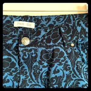 Blue-black jean pants - 14 petite
